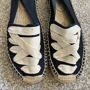 Soludos Espadrilles with front laces